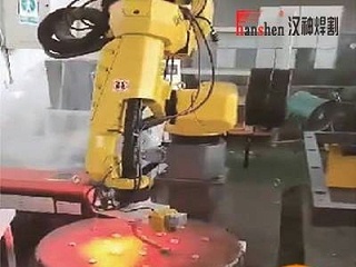 中厚板视觉机器人焊接工作站